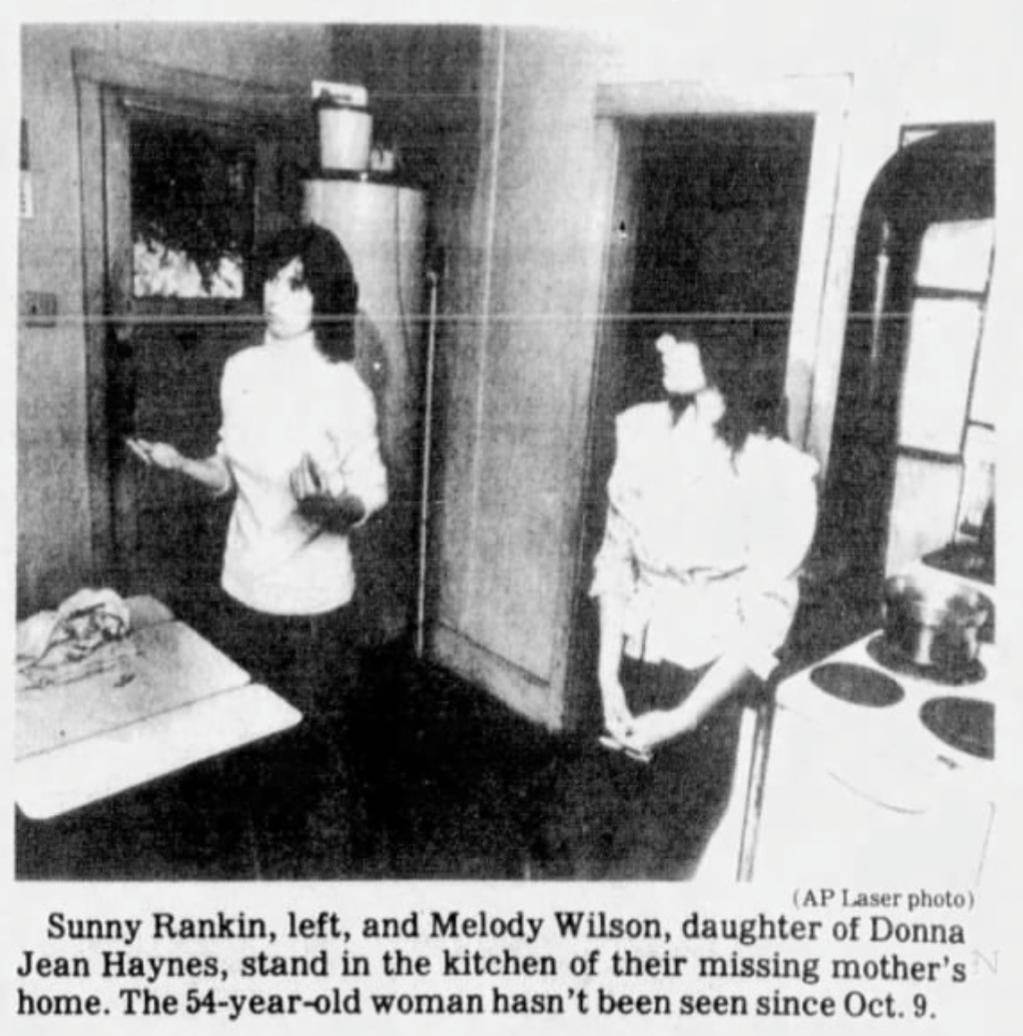 UNSOLVED SUSPICIOUS DEATH: DONNA&nbsp;HAYNES